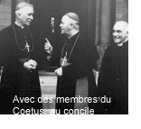 Marcel Lefebvre  membre du Coetus