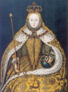 « Bloody Bess » (Beth la Sanglante), alias Elisabeth 1ère d’Angleterre