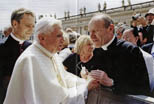 Joseph Ratzinger et Franz Schmidberger