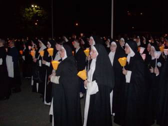 Les dominicaines dans la procession conciliaire