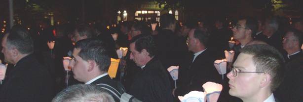 Bishop de Galarreta in Lourdes