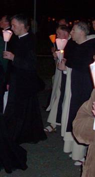 Lourdes, Avrillé in the procession