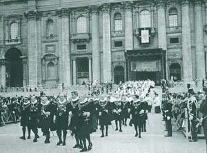 Le corps des Camerlingues d’honneur