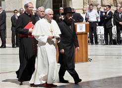 Ratzinger-Benoît XVI en Israël, le 12 mai 2009