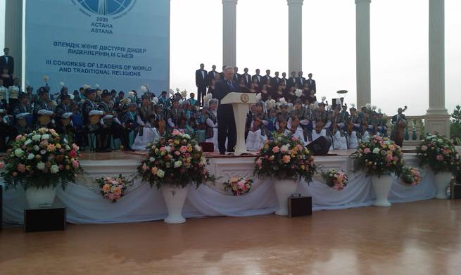 Astana III : troisième rencontre inter-religieuse au Kazakhstan à ASTANA = SATANA