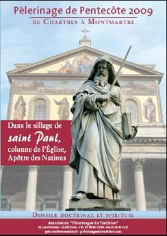 l’édition 2009 du pèlerinage de Pentecôte organisé par la FSSPX