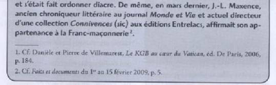 Extrait de Faits & Documents n°269