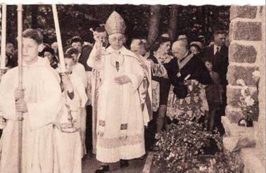 Mgr Kerkhofs, évêque de Liège († 1962), premier évêque de l’abbé Paul Schoonbroodt